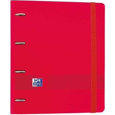 Oxford Europeanbinder Carpeta de Anillas 4 x 35mm Rojo con Recambio 100 Hojas A4+ Oxford Europeanbinder Carpeta de Anillas 4 x 35mm Rojo con Recambio 100 Hojas A4+